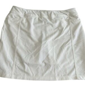 Adidas white athletic golf skort